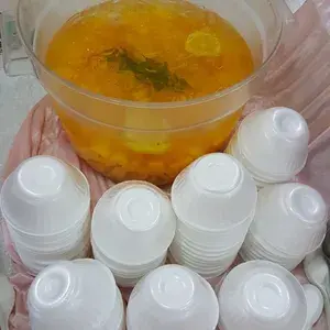 Mango Jelly with Lychee & Cocktails