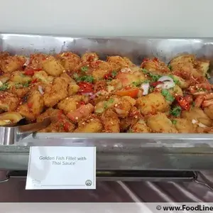 Golden Fish Fillet with Thai Sauce