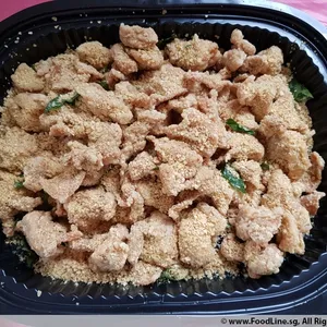 麦片鸡丁 Chicken w/ Cereal