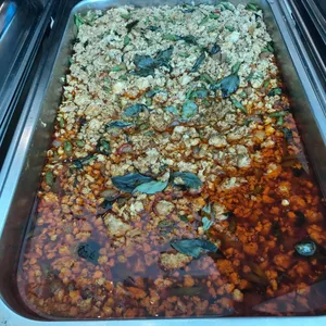 Stired Fried Minced Chicken with Thai Basil