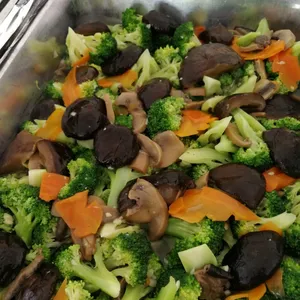 Broccoli w/ Mushroom • 双菇兰花(Chef's Recommended)