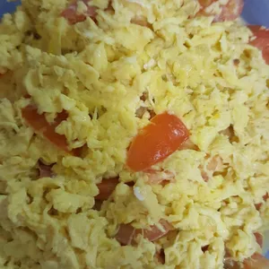Fresh Tomato Fried Egg