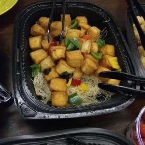 Codfish Tofu Bites <i>with lemon cheese dip</i>