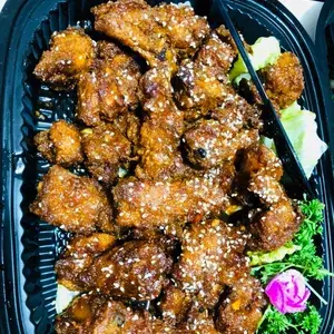 蜜汁排骨 Pork Ribs w/ Honey Sauce