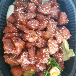 蜜汁排骨 Pork Ribs w/ Honey Sauce