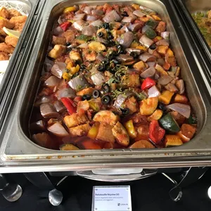 Ratatouille Niçoise (V) <i>french vegetable stew with zucchini, capsicum and eggplant</i>