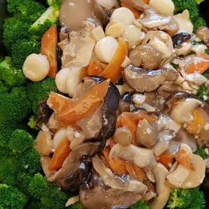 带子西兰花 Sauteed Broccoli w/ Scallop