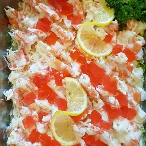 什果沙律虾球 (去壳) Salad Prawn w/ Cocktail (De-Shell)