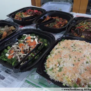 Oriental Fried Rice with Fresh Crab and Shrimp
