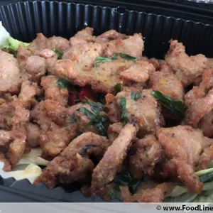 Salted Egg Pork Chop