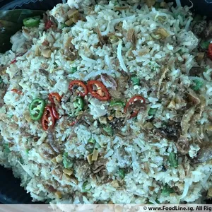 Salted Fish and Chicken Cube Fried Rice 鸡肉咸鱼炒饭