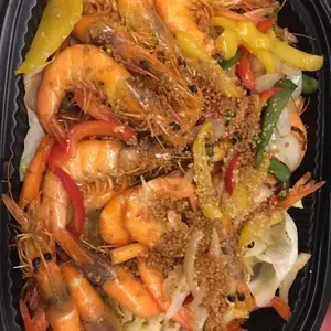 Stir Fried Garlic Prawn