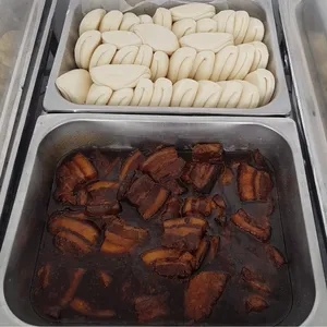 扣肉馒头 Braise Pork w/ Bun