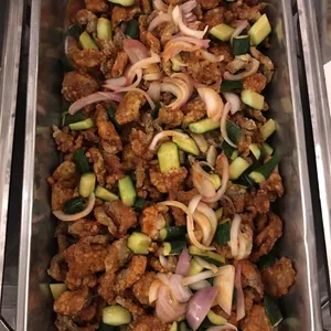 姜葱炒鸡 Chicken w/ Onion & Ginger