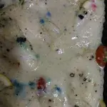 Baked Fish Fillet with Pesto Cream 罗勒酱烤鱼柳