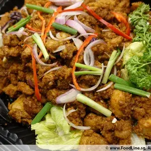 沙嗲鸡丁 Stir Fried Chicken w/ Satay Sauce