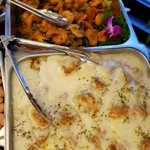 Roasted Chicken Chop with Trio Mushroom Sauce