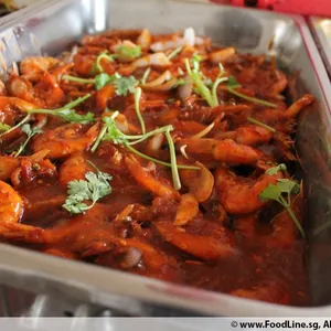 参巴鲜虾 Sambal Prawn