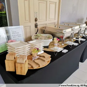 Full Buffet Catering Setup