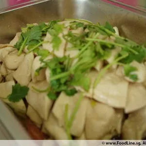 Grain Hainanese Chicken <i>with dark soy, homemade chilli and ginger puree</i>