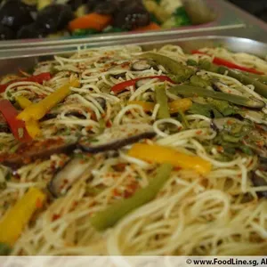 Wild Mushroom Capellini (V) <i>with basil and chilli flakes</i>
