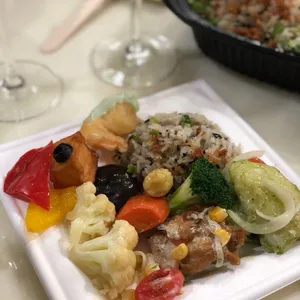 Mini Buffet Spread on a plate