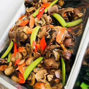 香菇烩扒鸭 Braised Duck w/ Mushroom