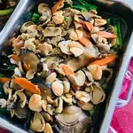鲍贝芥兰 Kailan w/ Sea Clam
