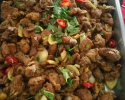 Salted Egg Chicken | Customer Photo | Liang Food Caterer