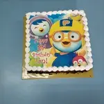 1x PORORO BIRTHDAY @$58.9 (Size : 9 Inch (12-18 pax)) (Flavours : Blackforest) (Big Candles : 0) (Small Candles : 3)