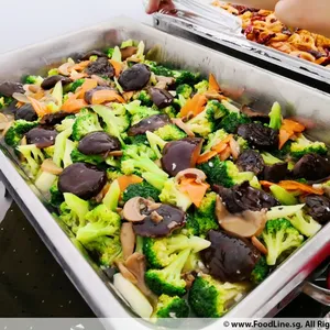 Broccoli w/ Mushroom • 双菇兰花(Chef's Recommended)