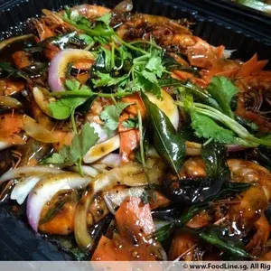 黑椒鲜虾 Black Pepper Prawn