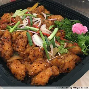 泰式黑椒鱼片 Thai Style Black Pepper Sliced Fish