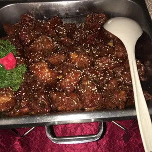 蜜汁排骨 Pork Ribs w/ Honey Sauce
