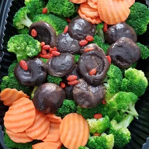 Vegetarian Oyster Sauce Broccoli with Mushrooms