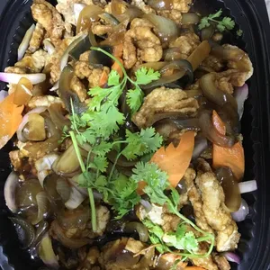 姜葱猪肉 Pork w/ Onion and Ginger