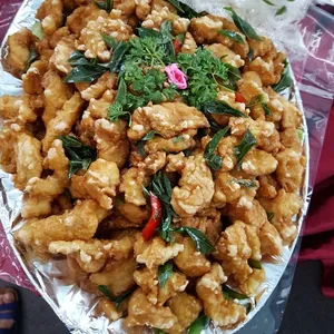 香炸芝麻鱼片 Crispy Sliced Fish w/ Sesame (NEW)