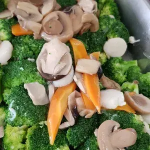 带子西兰花 Sauteed Broccoli w/ Scallop