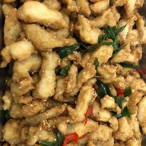 香炸芝麻鱼片 Crispy Sliced Fish w/ Sesame (NEW)