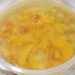 Mixed Fruit Cocktail with Peach
