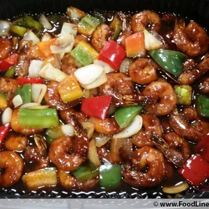 Wok Fried Black Pepper Prawns