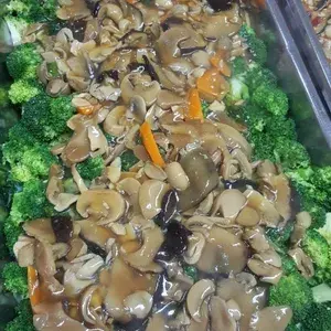 三菇西兰花 Broccoli w/ Assorted Mushroom