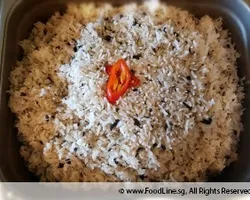 Black Olive Fried Rice (V) <i>with spring onion and garlic</i> | Customer Photo | Grain