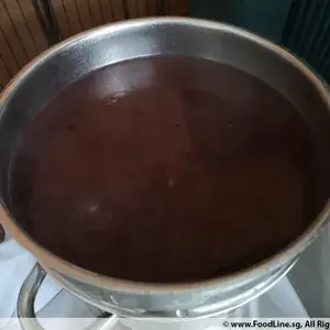 Sweetened Red Bean Cream with Lotus Seed (Hot)