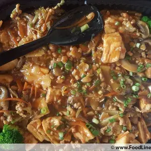 香菇肉酱扒豆腐	          Beancurd In Brown Sauce