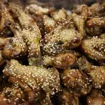 Drumlets in BBQ Sauce with Sesame