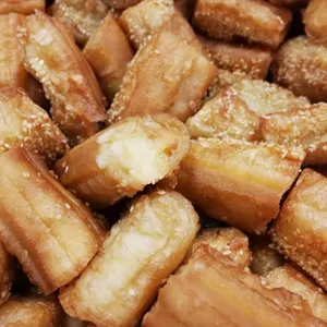 Deep Fried Bread Fritters with Squid Meat Paste