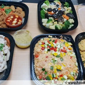 Mediterranean Tomato Pilaf Rice (V) <i>with zucchini, eggplant and capsicum</i>