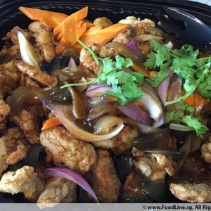姜葱猪肉 Pork w/ Onion and Ginger