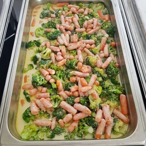 Broccoli, Carrot in Butter Glaze *